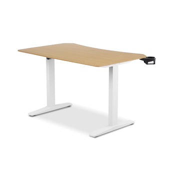 TTRacing Titus X Smart Standing Desk (สีโอ๊ค) – โต๊ะไฟฟ้าปรับระดับอัตโนมัติ สำหรับทำงานและเล่นเกม
