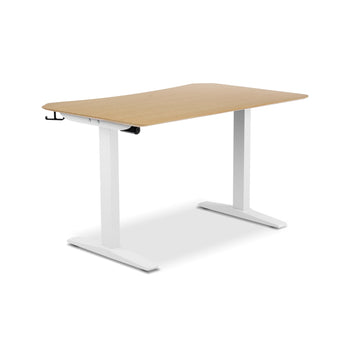 TTRacing Titus X Smart Standing Desk (สีโอ๊ค) – โต๊ะไฟฟ้าปรับระดับอัตโนมัติ สำหรับทำงานและเล่นเกม