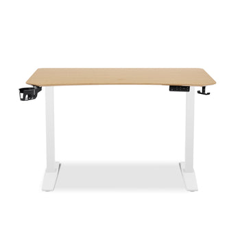 TTRacing Titus X Smart Standing Desk (สีโอ๊ค) – โต๊ะไฟฟ้าปรับระดับอัตโนมัติ สำหรับทำงานและเล่นเกม