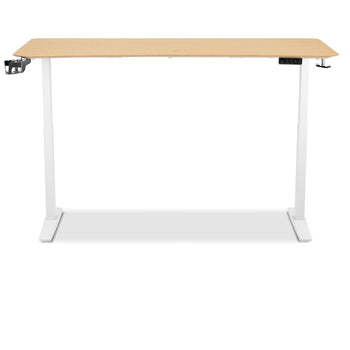 TTRacing Titus X Smart Standing Desk (สีโอ๊ค) – โต๊ะไฟฟ้าปรับระดับอัตโนมัติ สำหรับทำงานและเล่นเกม