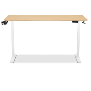 TTRacing Titus X Smart Standing Desk (สีโอ๊ค) – โต๊ะไฟฟ้าปรับระดับอัตโนมัติ สำหรับทำงานและเล่นเกม