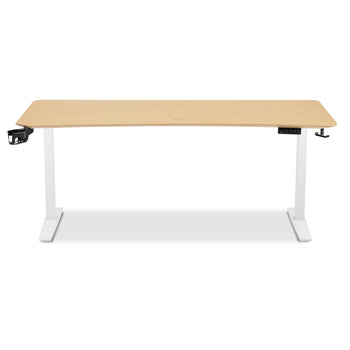 TTRacing Titus X Smart Standing Desk (สีโอ๊ค) – โต๊ะไฟฟ้าปรับระดับอัตโนมัติ สำหรับทำงานและเล่นเกม