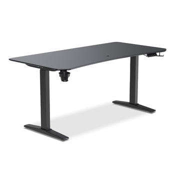 TTRacing Titus X Smart Standing Desk (สีดำ Onyx) – โต๊ะไฟฟ้าปรับระดับอัตโนมัติ สำหรับทำงานและเล่นเกม