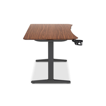 TTRacing Titus X Smart Standing Desk (สีวอลนัท) – โต๊ะไฟฟ้าปรับระดับอัตโนมัติ สำหรับทำงานและเล่นเกม