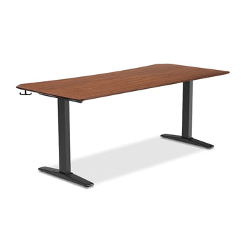 TTRacing Titus X Smart Standing Desk (สีวอลนัท) – โต๊ะไฟฟ้าปรับระดับอัตโนมัติ สำหรับทำงานและเล่นเกม